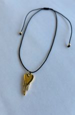 Melting heart necklace