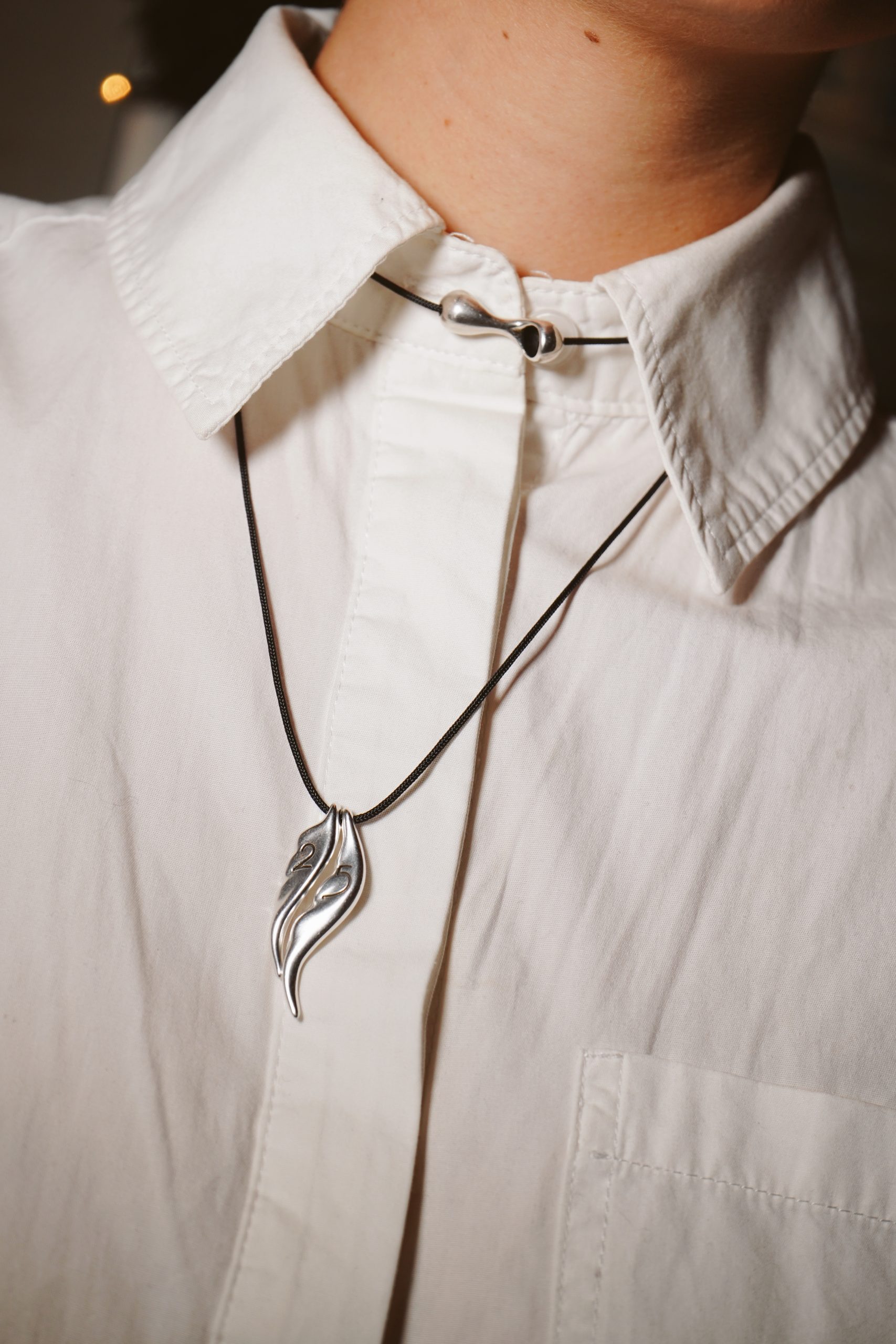 Tezza-3592 Lucky "25" silver wings - Image 1