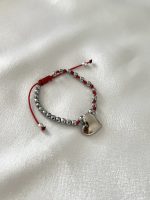 Silver heart bracelet - Image 2