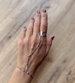 Yasmin bracelet - ring silver - Image 2