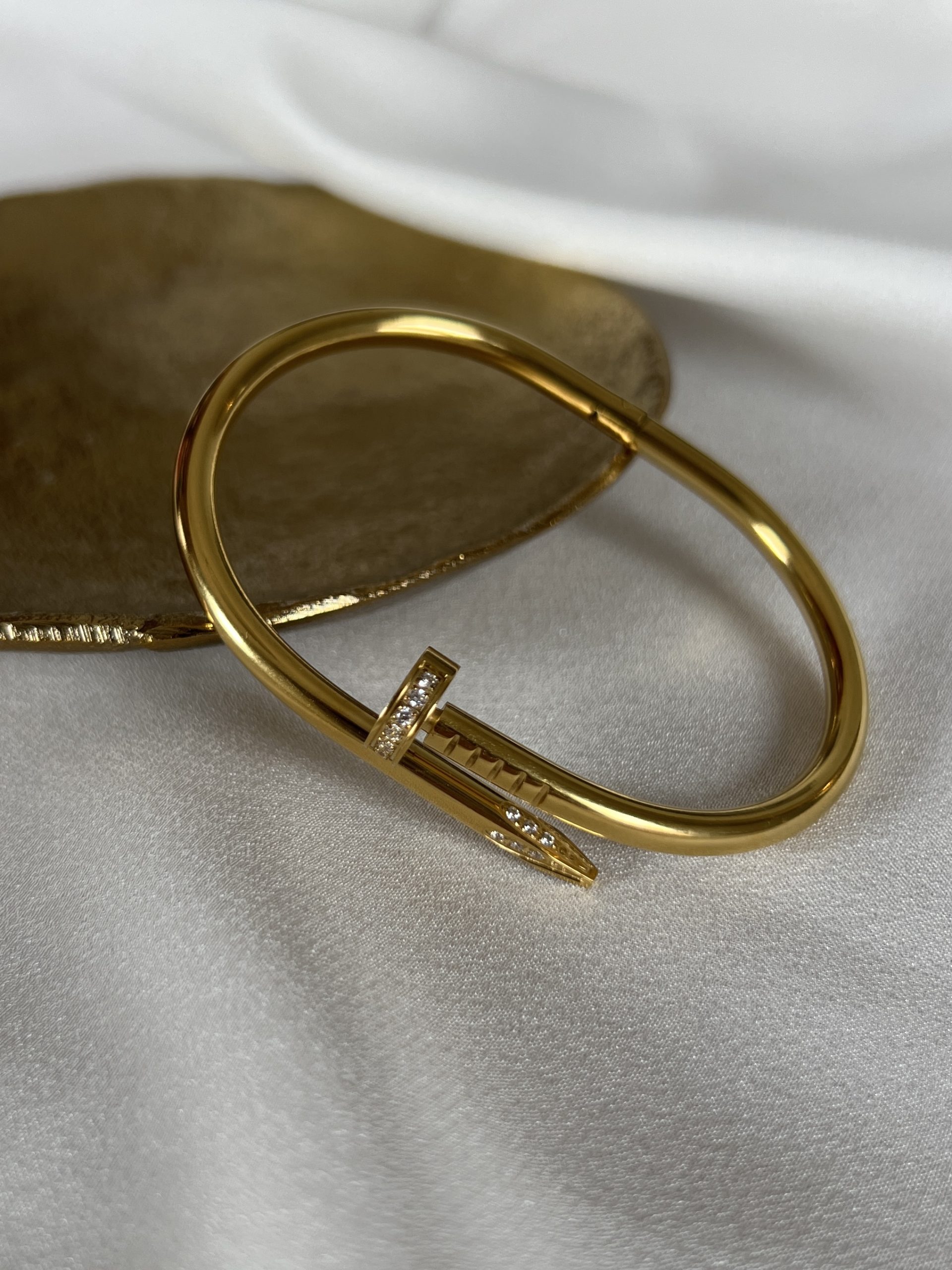 IMG_6168 Gold Nail bracelet - Image 1
