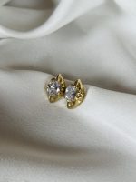 Eclat earrings gold